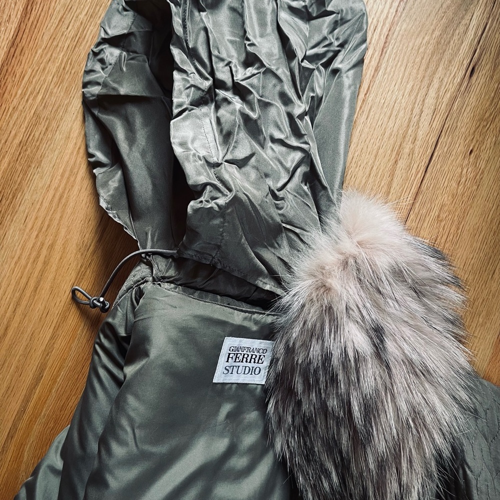 Gianfranco Ferre Fall Jacket With Hidden Hoodie - image 6